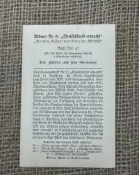 C183 foto kartka parada Hitler ww2 NIE propoganda NSDAP original LUX — ujęcie 2