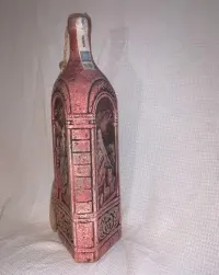 Ceramiczna butelka do ozdoby
do kolekcji — ujęcie 2