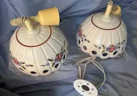 Ceramiczne plafony sufitowe ręcznie malowane vintage — ujęcie 3