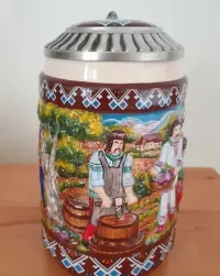 Ceramiczny kufel z pokrywką Meotida — ujęcie 4