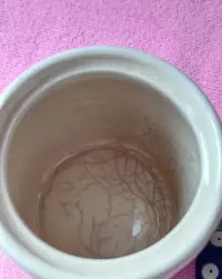 Ceramiczny pojemnik na miód BOLESŁAWIEC — ujęcie 3