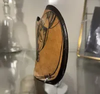 Ceramiczny wazon artystyczny malowany amel vintage — ujęcie 2