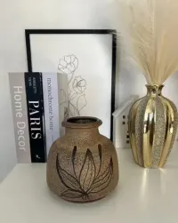 Ceramiczny wazon niemiecki Niemcy 17 cm — ujęcie 3