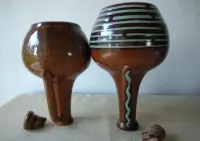 Ceramika Bolesławiec karafka dzbanek Zdrzałka kolekcja PRL — ujęcie 5