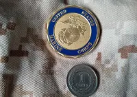 Challenge coin 4 Dywizja Marines USMC — ujęcie 2