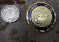 Challenge coin Special Operations Command USMC Marines — ujęcie 2