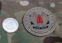 Challenge coin US Special Operations Command Socom 50 mm — ujęcie 2