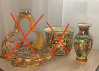 Chińska porcelana, ręcznie zdobiona. — ujęcie 3