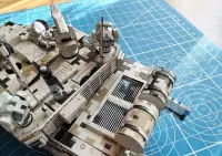 Chiński czołg VT4 A1 gotowy złożony metalowy model 260 el. 1:48 + gablota — ujęcie 4