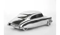 Citroën DS (1955) model legendarnego samochodu wykonany z metalu — ujęcie 3