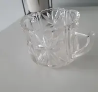 Cukiernica kryształowa cukierniczka miseczka patera — ujęcie 4