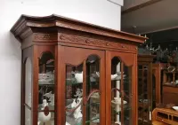 Dębowa biblioteczka witryna  antyk 657/2024 — ujęcie 4
