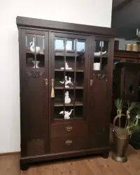 Dębowa biblioteka antyk 966/2026 — ujęcie 2