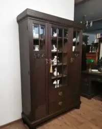 Dębowa biblioteka antyk 966/2026 — ujęcie 3