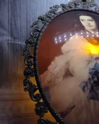 Dekoracyjna lampa w formie obrazu — ujęcie 5