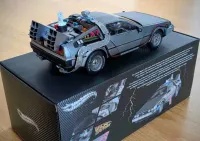 DeLorean Hot Wheels Elite Back to the Future 1:18 — ujęcie 2