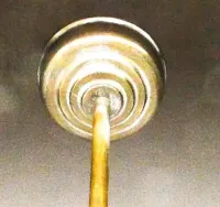 DESIGN - duży żyrandol ART DECO — ujęcie 3