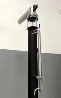 Destylator Aabratek OVM   fi 76mm   3xSMS/Tri-Clamp  Super Jakość 2l/h — ujęcie 5