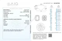 Diament Naturalny 0.38ct | Koniakowy (Fancy Orangy) | Certyfikat AIG — ujęcie 3