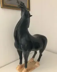 Duża Kamionkowa Figura KONIA - AlmiDecor — ujęcie 2