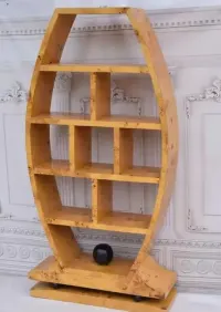 Duża Komoda Regał Art Deco - Szafka - Pomocnik - Biblioteka Francja — ujęcie 4