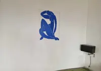 Duża reprodukcja obrazu Henri Matisse Blue Nude ręcznie malowana akryl na płótnie — ujęcie 2