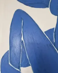 Duża reprodukcja obrazu Henri Matisse Blue Nude ręcznie malowana akryl na płótnie — ujęcie 3