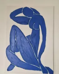 Duża reprodukcja obrazu Henri Matisse Blue Nude ręcznie malowana akryl na płótnie — ujęcie 5