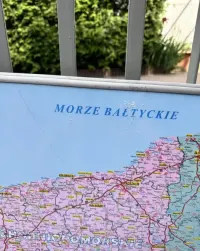 Duże mapy ścienne Polski 1:500 000 – administracyjno-samochodowe – 2 sztuki 140x130 — ujęcie 5