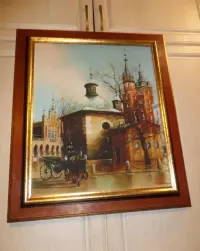 Duży Obraz w ładnej ramie 75 x 65 cm — ujęcie 2