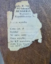 Duży stary drewniany dziadek do orzechów PRL Sp. Rembertów rękodzieło — ujęcie 3