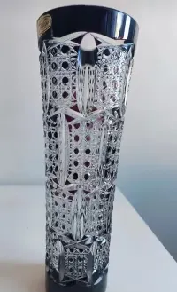 Duży, wazon, kryształowy Julia. — ujęcie 4