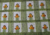 Duży wełniany kilim makata na ścianę 210 cm x 70 cm. stan bdb — ujęcie 3