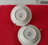 Dwa małe talerzyki - konfiturówki Paragon Petit Fleurs England — ujęcie 4