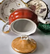 Dzbanek do herbaty kawy Karolina J. Grzegorzewska piękna  porcelana — ujęcie 4