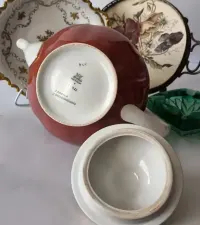 Dzbanek do herbaty kawy Karolina J. Grzegorzewska piękna  porcelana — ujęcie 5