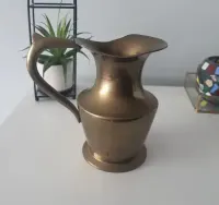 Dzbanek wazon mosiężny Lata 60-te Maroko retro vintage — ujęcie 5