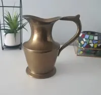 Dzbanek wazon mosiężny Lata 60-te Maroko retro vintage — ujęcie 3