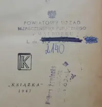 Dziurdziowie - E. Orzeszkowa -1947r. - Urząd Bezpieczeństwa w Malborku — ujęcie 2