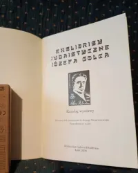 Ekslibrisy judaistyczne Józefa Golca.Katalog wystawy. — ujęcie 2