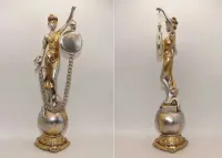 Element dekoracyjny stojak na zegarek kieszonkowy 31cm wysoki - Wrocław — ujęcie 3