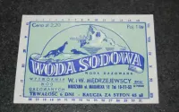 Etykietka Woda Sodowa - W.W. Mędrzejewscy - lata 50/60 — ujęcie 5