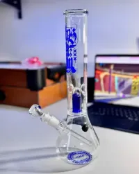 Fajka wodna szklana 38cm Dyfuzor ice Bongo — ujęcie 4