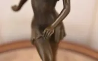 Figura Tancerski w Szpilkach - Kobieta - Rzeźba z Brązu - Dekoracja — ujęcie 4