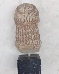 Figurka  - ZEUS - alabaster - 14 cm — ujęcie 3