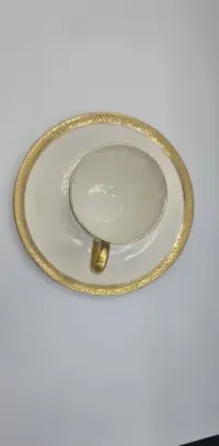 Filiżanki do kawy, Limoges Francja, 5 sztuk — ujęcie 5
