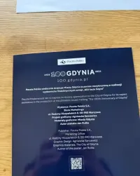 Folder 100 lecie Gdyni. — ujęcie 3