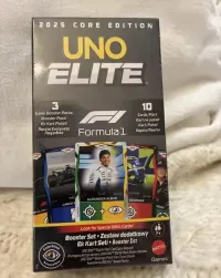 Formuła 1 Booster Set 2025 Uno Elite Mattel — ujęcie 2