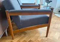 Fotel PRL typu lisek — ujęcie 2