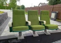Fotele kinowe PRL 16 sztuk — ujęcie 4